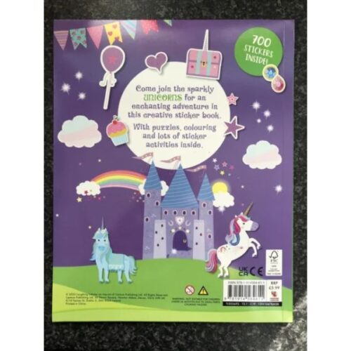 Sparkly unicorns 700 stickers - Image 3