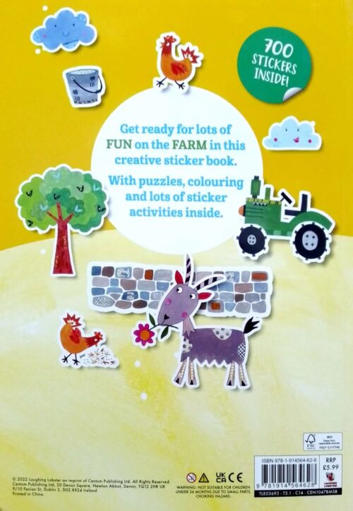 Farmyard Animals - 700 stickers - Image 2