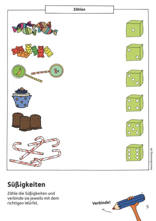 Vorschulblock - Zahlen und Mengen ab 5 Jahre - Image 2