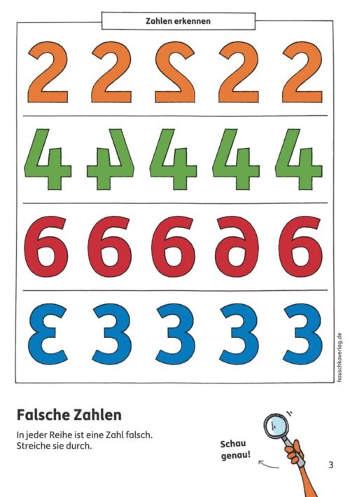 Vorschulblock - Zahlen und Mengen ab 5 Jahre - Image 3