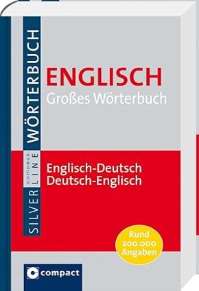 Large English Dictionary - English-German and German-English: With Pronunciation (English and German Edition)