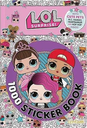L.O.L 1000 Sticker Book