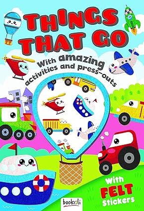 Busy Vehicles - Fun Felt Sticker