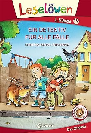 Leselöwen 1. Klasse -   Ein Detektiv für alle Fälle - Hardcover.