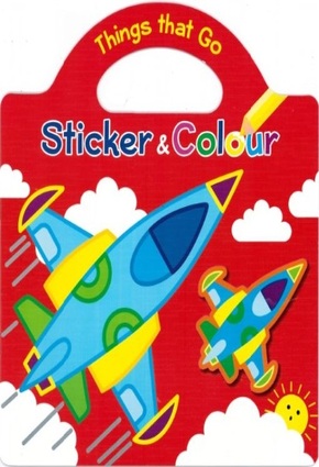 Planes & Boats Sticker & Colour