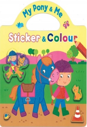 Pony Club Sticker & Colour