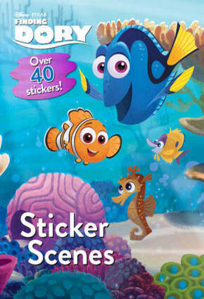 Disney Finding Dory Sticker Scene