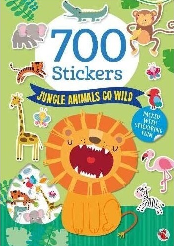 Wild Animals 700 Sticker Book