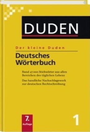 Der Kleine Duden Deutsches Worterbuch