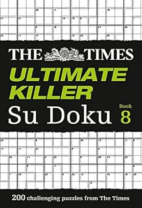 The Times Ultimate Killer  Su Doku Book 8 Paperback