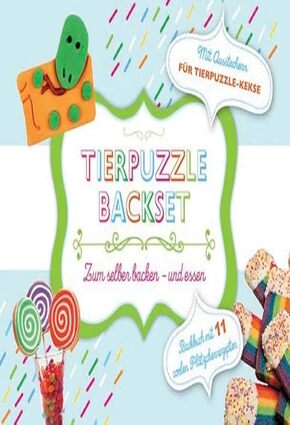 Tierpuzzle Backset: Zum Selberbacken - und essen
