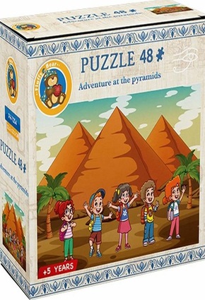 Advanture at the Pyramids/ 48 Pieces/ 6+/ PH-1204/ 32.5×23.5 cm