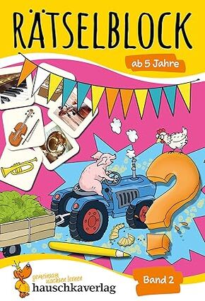 Rätselblock ab 5 Jahre, Band 2