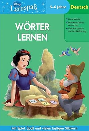 Disney: Lernspaß Prinzessinnen Wörter lernen (5-6 Jahre)