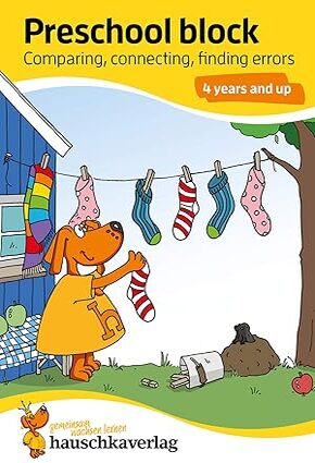 Kindergarten Activity Book from age 4 years