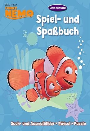 Disney: Activity 2 Findet Nemo: Spiel- und Spaßbuch/ Such- und Ausmalbilder-Rätzel-Puzzle: Such- und Ausmalbilder Rätsel Puzzle