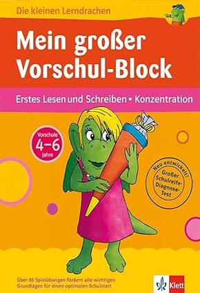 Mein großer Vorschul-Block (Vorschule 4-6 Jahre)