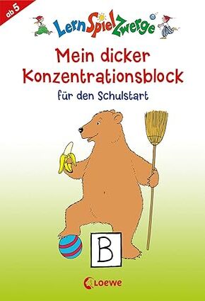 Mein dicker Konzentrationsblock für den Schulstart