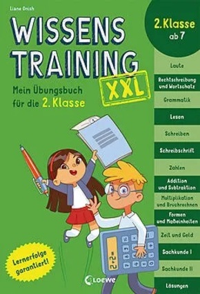 Wissenstraining XXL  Mein Übungsbuch für die 2. Klasse