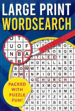 Large Print Word Search - 2