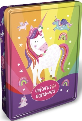 Unicorn Tin of Activity Books