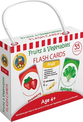 Fruits & Vegetables Flash Cards