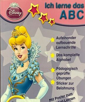 DISNEY Prinzessin "Ich lerne das ABC"