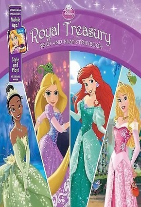 Disney Princess Royal Treasury: Read-and-Play Storybook