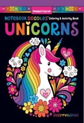 NoteBook Doodles/ Coloring & Activity/ UNICORNS