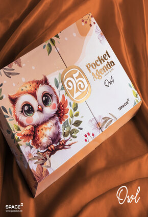 Owl Size: 17 x 12 cm Finishing: Hard Cover - Perfect