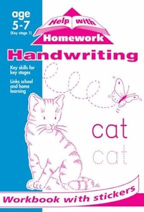 Help With Homework Handwriting Age 5-7 - Workbook With Stickers