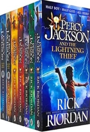 Rick Riordan Percy Jackson Series 7 Books Paperback