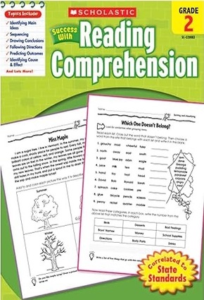 Scholastic Success with Reading Comprehension, Grade 2