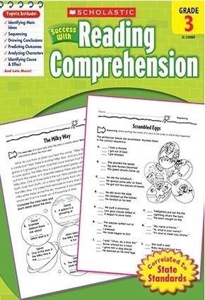 Scholastic Success with Reading Comprehension, Grade 3