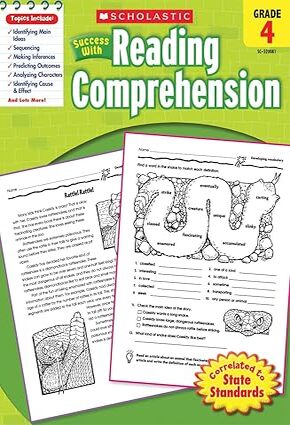 Scholastic Success With Reading Comprehension, Grade 4