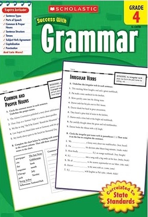 Scholastic Success With Grammar, Grade 4