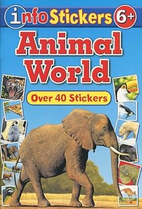 Animal World (Info Stickers) Paperback