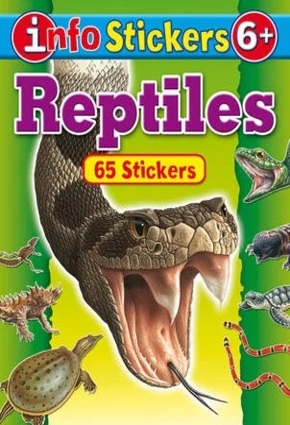 Reptiles - Info Stickers (Paperback)