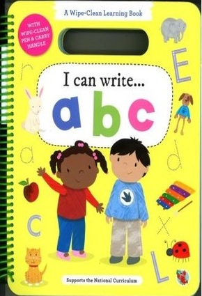 I can write A B C