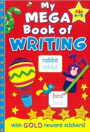 Mega Writing Book - Age 4-6
