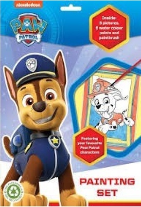 Alligator Paw Patrol Painting Set