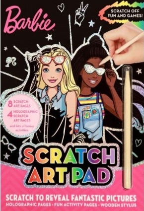 Barbie Scratch Art Pad