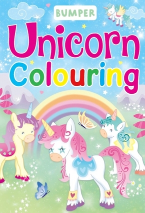 Bumper Unicorn Colouring