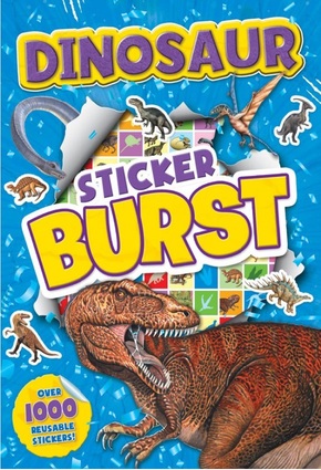 Dinosaur Sticker Burst Book