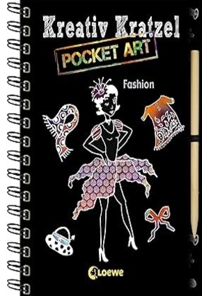 Kreativ-Kratzel Pocket Art:Fashion