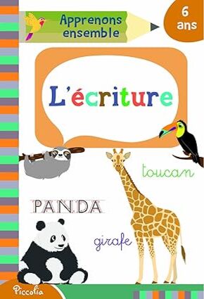 L'écriture: 6 ans