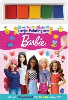 Barbie Finger Painting Book