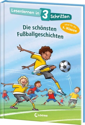 Lesenlernen in 3 Schritten - Die schönsten Fußballgeschichten