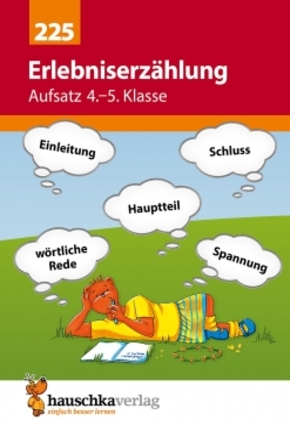 Erlebniserzählung. Aufsatz 4./5. Klasse