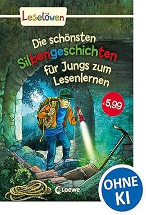 Leselöwen-Silbengeschichten für Jungs zum Lesenlernen